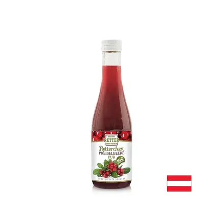 Сок от червена боровинка – За уринарен комфорт и имунитет, 190 ml