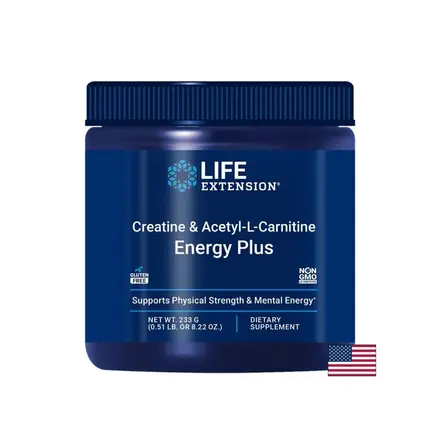Креатин (монохидрат) + ацетил-L-карнитин, Creatine Acetyl-L-Carnitine, 233 g прах, 30 дози