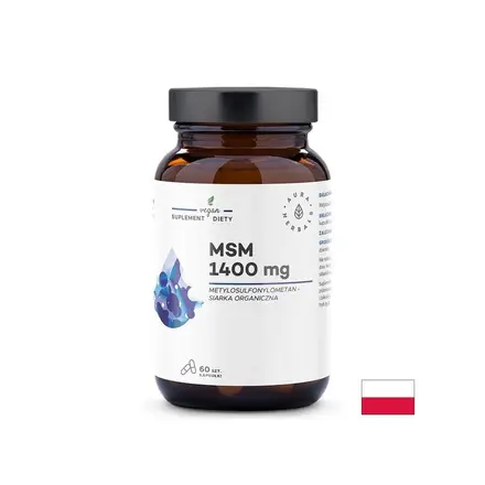 МСМ (Метилсулфонилметан) Здрави и подвижни стави 700 mg, 60 капсули