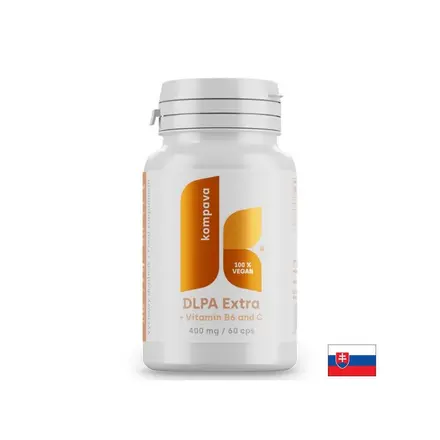 DL-фенилаланин 425 mg + Витамин B6 и Витамин C Енергия, тонус и нервна система 60 капсули