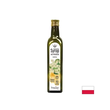 Сироп от бъз (цвят) и пчелен мед Имунитет 250 ml