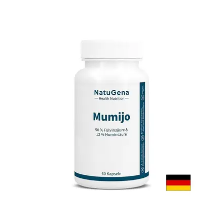 Мумио (Шилажит) – Енергия и метаболизъм, 500 mg, 60 капсули