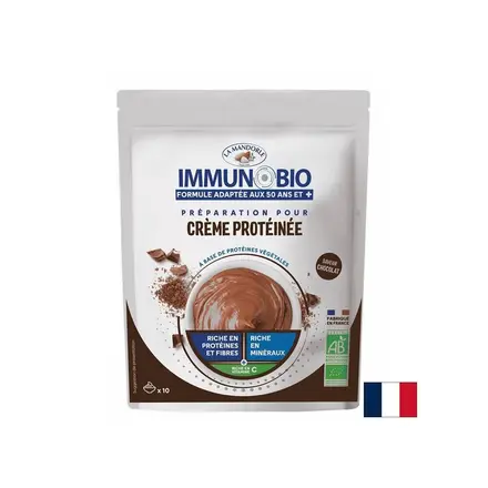 Растителна протеинова смес за приготвяне на шоколадов крем, БИО x 250 g, La Mandorle