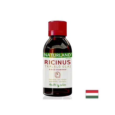 Рициново масло – Стимулира растежа на косата, веждите и ноктите, 120 g