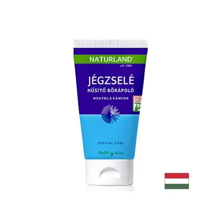 Охлаждащ гел с ментол и камфор, 140 ml, Naturland