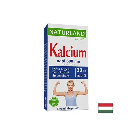 Калций карбонат 300 mg, 30 таблетки, Naturland
