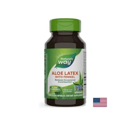 Алое с копър - Храносмилане и силен имунитет, 100 капсули Nature’s Way