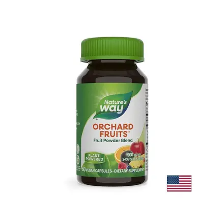 Имунна система и антиоксидантна защита - Плодов антиоксидант Orchard Fruits, 60 капсули Nature’s Way