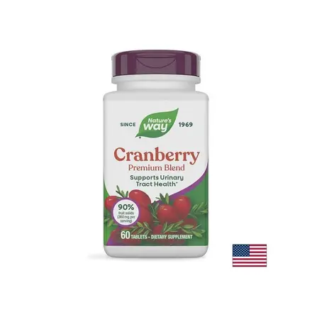 Cranberry/ Червена боровинка 400 mg х 60 таблетки Nature’s Way
