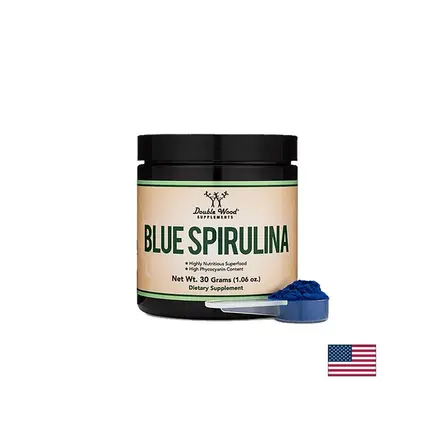 Blue spirulina/ Синя спирулина/ Прах, 30 g Double Wood