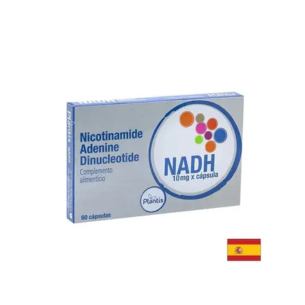Антиейджинг, Енергия - Никотинамид Аденин Динуклеотид (NADH) 10 mg, 60 капсули