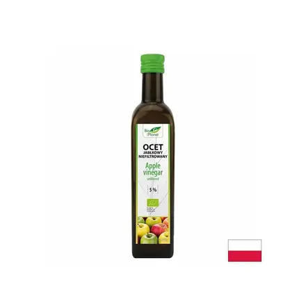 Ябълков оцет (нефилтриран) БИО 500 ml