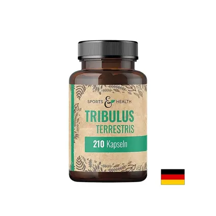 Трибулус Терестрис – При нисък тестостерон и намалено либидо, 530 mg, 210 капсули