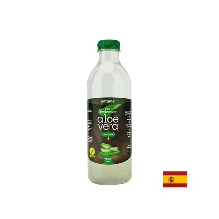 Алое вера сок от свежи листа с пулпа БИО 1000 ml