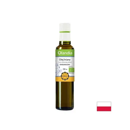 Ленено масло (студено пресовано), БИО, 250 ml