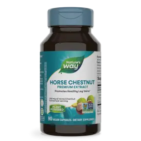 Див кестен, Horse chestnut 350 мг 90 капсули Nature’s Way