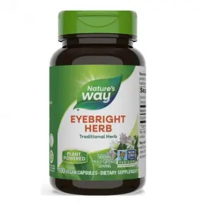 Очанка, Еyebright herb 100 V капсули Nature’s Way