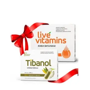 Live Vitamins Живи витамини 680 мг х30 капсули Vitaslim Innove