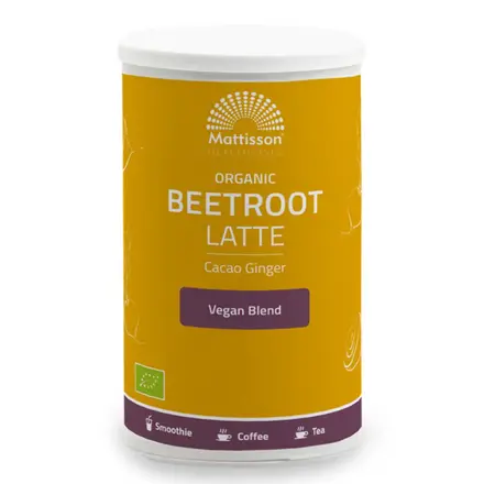 Лате от цвекло с Джинджифил Какао БИО x 160 g прах / Mattisson Healthstyle