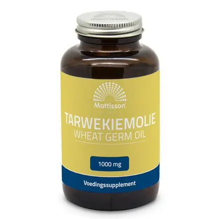 Масло от пшеничен зародиш 1000 mg x 90 капсули / Mattisson Healthstyle