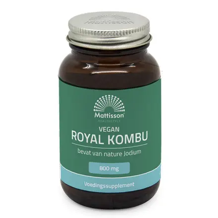 Роял Комбу (Кафяви водорасли Ламинария) х 60 капсули / Mattisson Healthstyle
