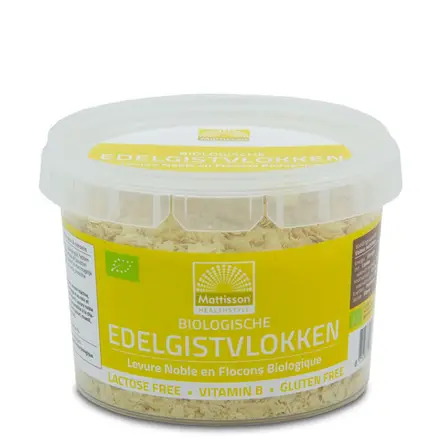 Хранителна мая с Витамини В x 60 g прах, БИО / Mattisson Healthstyle