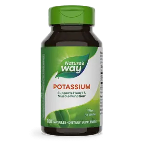Калиев комплекс 99 mg x 100 капсули / Nature's way
