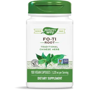 Фо-Ти (корен) 610 mg x 100 V капсули / Nature's way