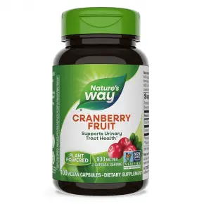Червена боровинка (плод) 465 mg х 100 V капсули / Nature's way