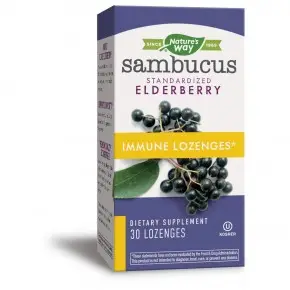 Самбукус Immune 210 mg х 30 таблетки за смучене / Nature's way