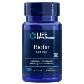 Biotin/ Биотин 600 µg x 100 капсули Life Extension