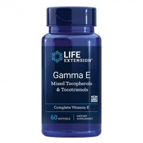 Gamma E Mixed Tocopherols Tocotrienols / Витамин Е (миксирани токофероли и токотриеноли) x 60 софтгел капсули Life Extension