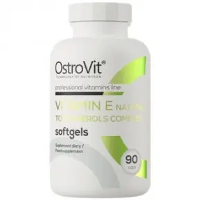 ВИТАМИН E / Natural Tocopherols Complex 90 гел-капсули OSTROVIT