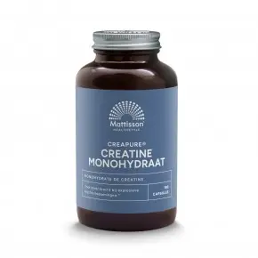 Креатин монохидрат Creapure® 500 mg x 180 капсули/ Mattisson Healthstyle
