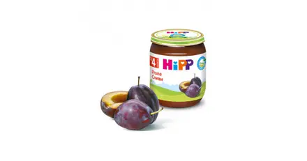 HIPP БИО ПЮРЕ СЛИВИ 125 ГР. 4253