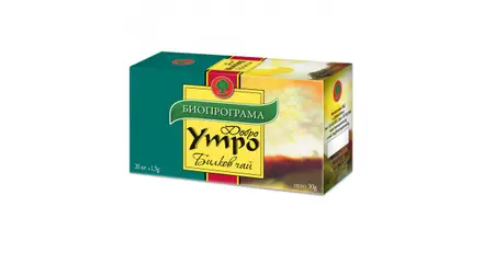 ЧАЙ БИОПРОГРАМА ДОБРО УТРО ФИЛТЪР Х 20