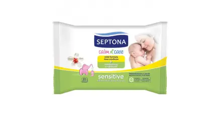 СЕПТОНА / SEPTONA БЕБЕ СЕНЗИТИВ ВЛАЖНИ КЪРПИ Х 20