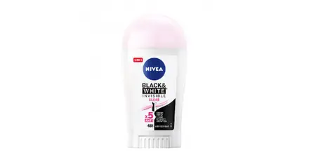 NIVEA / НИВЕА ДЕО СТИК INVISIBLE ON BLACK WHITE CLEAR 48Ч. 40МЛ