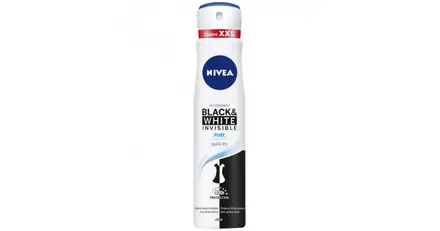 NIVEA / НИВЕА ДЕО СПРЕЙ INVISIBLE ON BLACK WHITE PURE 48Ч. 150МЛ