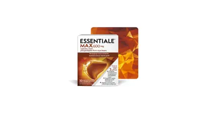 ЕСЕНЦИАЛЕ МАКС / ESSENTIALE MAX 600МГ X30 КАПСУЛИ