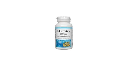 NATURAL FACTORS L CARNETINE / Л-КАРНИТИН 500МГ Х 60 КАПСУЛИ