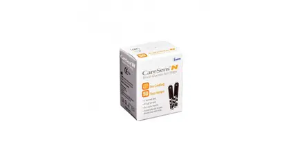КЕЪРСЕНС / CARESENS N ТЕСТ ЛЕНТИ X 50БР