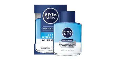 NIVEA / НИВЕА МЕН ДВУФАЗЕН ЛОСИОН ЗА СЛЕД БРЪСНЕНЕ PROTECT CARE 100МЛ