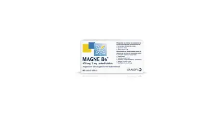 МАГНЕ Б6 / MAGNE B6 470МГ/5МГ X60 ТАБЛЕТКИ