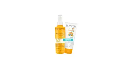 BIODERMA PHOTODERM / БИОДЕРМА ФОТОДЕРМ СПРЕЙ SPF50+ 200МЛ + KID SPF50+ МЛЯКО ЗА ДЕЦА 100МЛ