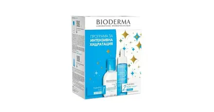 BIODERMA КОМПЛЕКТ HYDRABIO HYALU+ СЕРУМ 30МЛ + МИЦЕЛАРЕН РАЗТВОР ЗА ДЕХИДРАТИРАНА КОЖА 100МЛ