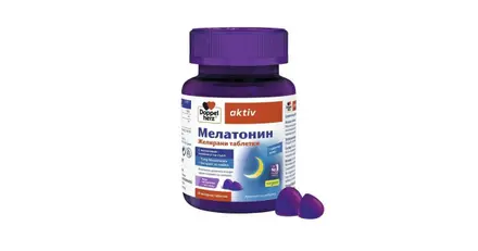 DOPPELHERZ / ДОПЕЛХЕРЦ АКТИВ МЕЛАТОНИН Х 40 ЖЕЛИРАНИ ТАБЛEТКИ