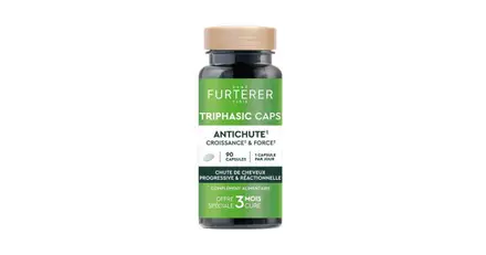 RENE FURTERER TRIPHASIC ХРАНИТЕЛНА ДОБАВКА ПРОТИВ КОСОПАД X 90 КАПСУЛИ