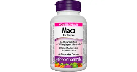 WEBBER NATURALS/ Мака за жени/ 60 V капсули