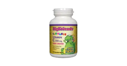 Natural Factors/Витамин С Big Friends /250 mg/90 таблетки